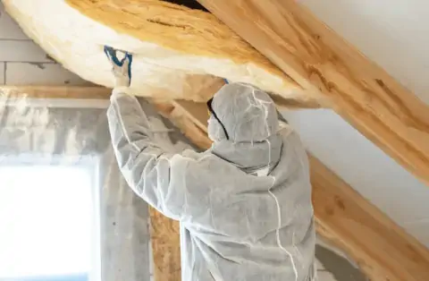 Isolation de combles - Léchelle